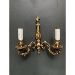 Pair Of Rocaille Style Sconces