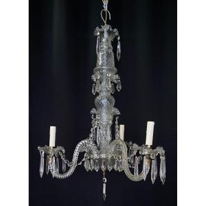 Old Re-electrified Gas Chandelier