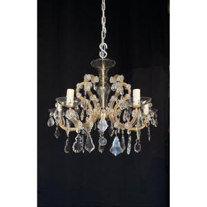 Small Italian Chandelier, 20th Century 