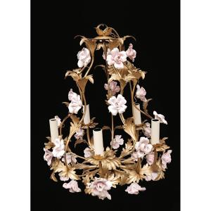 Lustre à fleurs, XXème