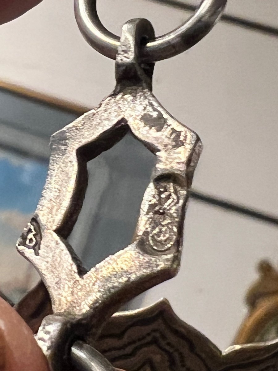 Ottoman Lantern In Sterling Silver 19th Century-photo-1