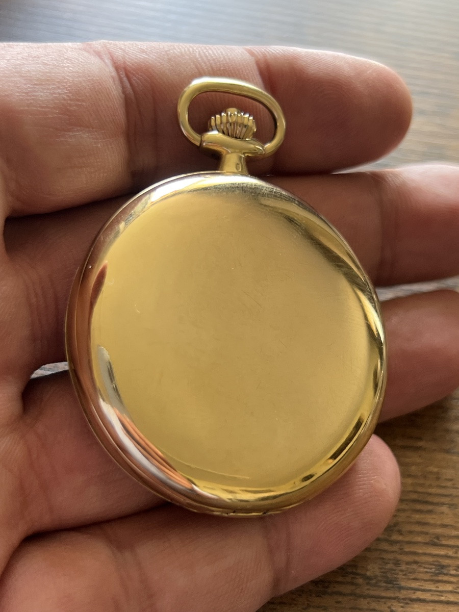 Patek Philippe & Co. Geneve 18k Gold Pocket Watch-photo-4