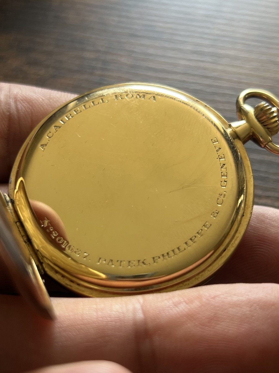 Patek Philippe & Co. Geneve 18k Gold Pocket Watch-photo-2