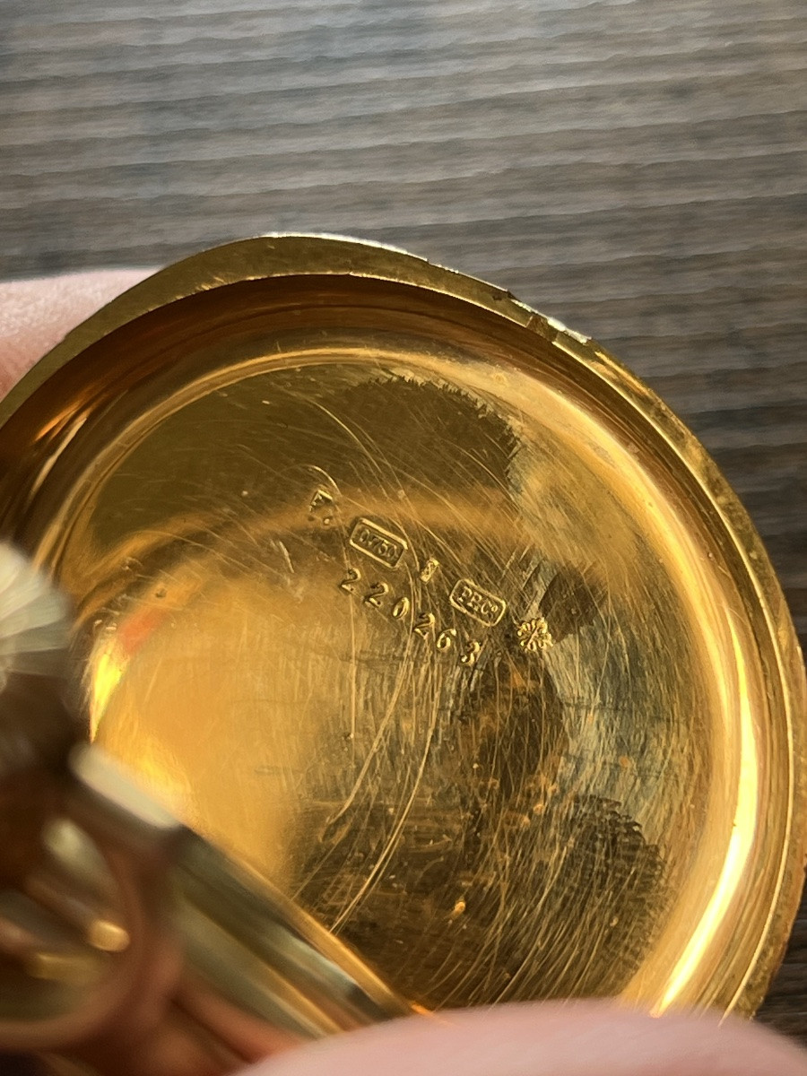 Patek Philippe & Co. Geneve 18k Gold Pocket Watch-photo-2