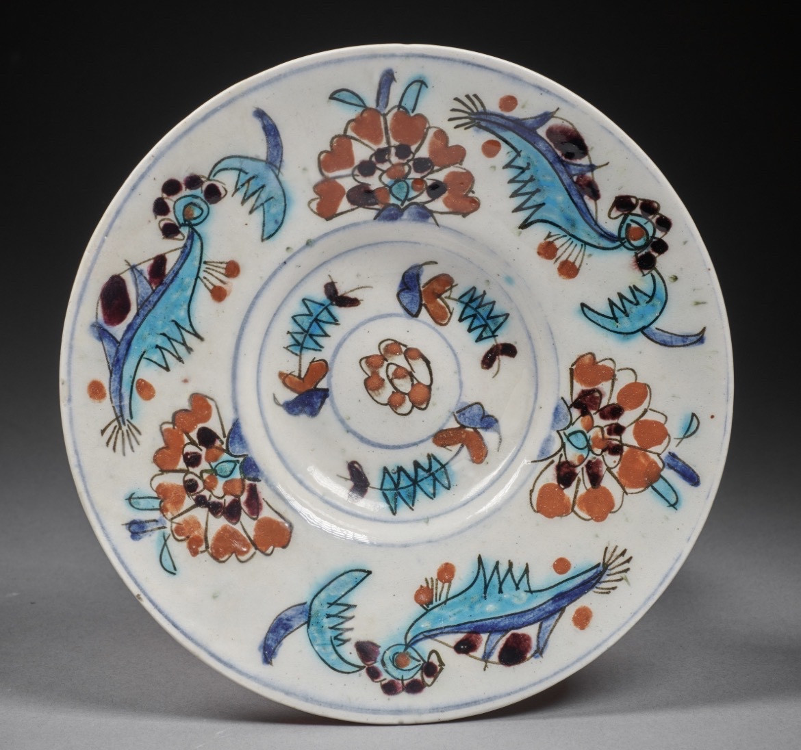 Tasse Ottoman en céramique de Kutahya XVIIIeme siècles 