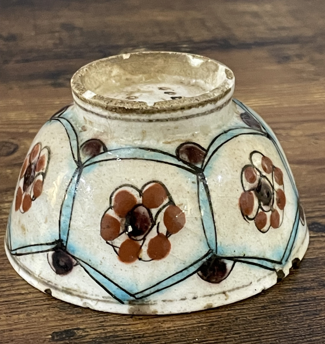 Ottoman Ceramic Mug,kutahya 18th Century