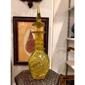  Carafe En Cristal De Bohème Pour Le Marché Ottoman 19eme Siècle 