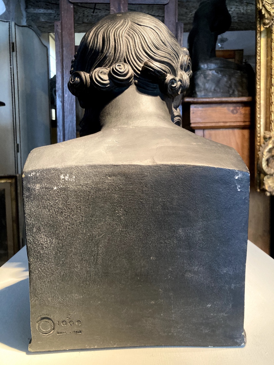 Buste de Diogène en plâtre-photo-1