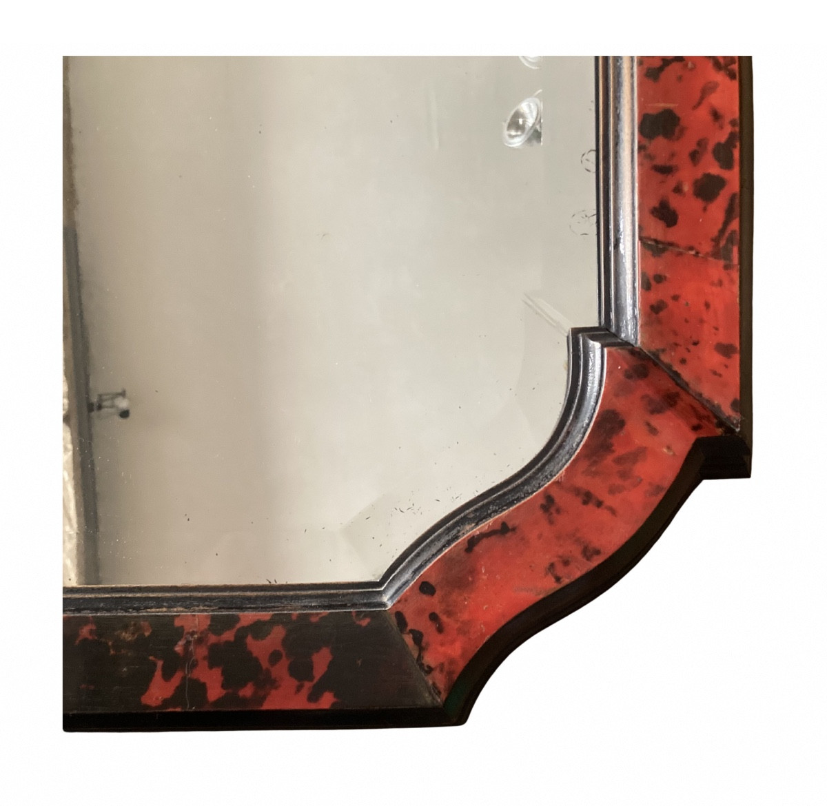 Tortoiseshell Mirror Attributed To Maison Franck-photo-4