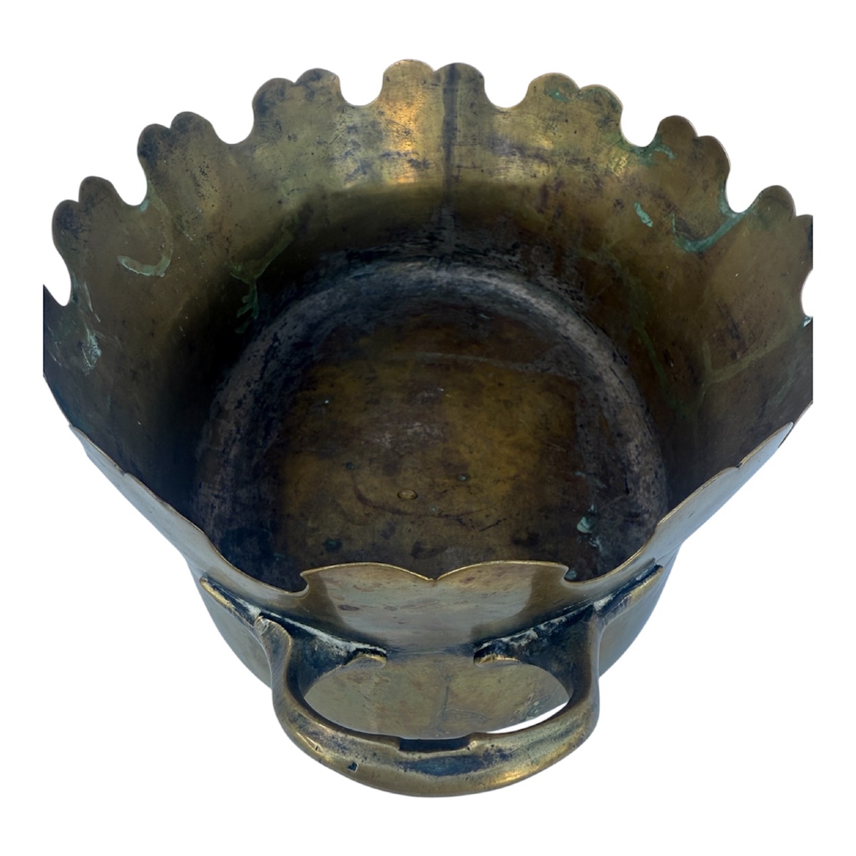 Brass Fresher Or Glass Shelf 18th Century-photo-3