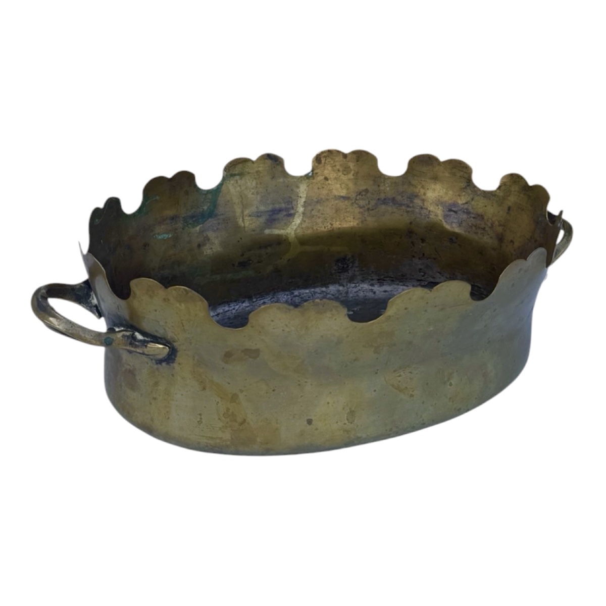 Brass Fresher Or Glass Shelf 18th Century-photo-1