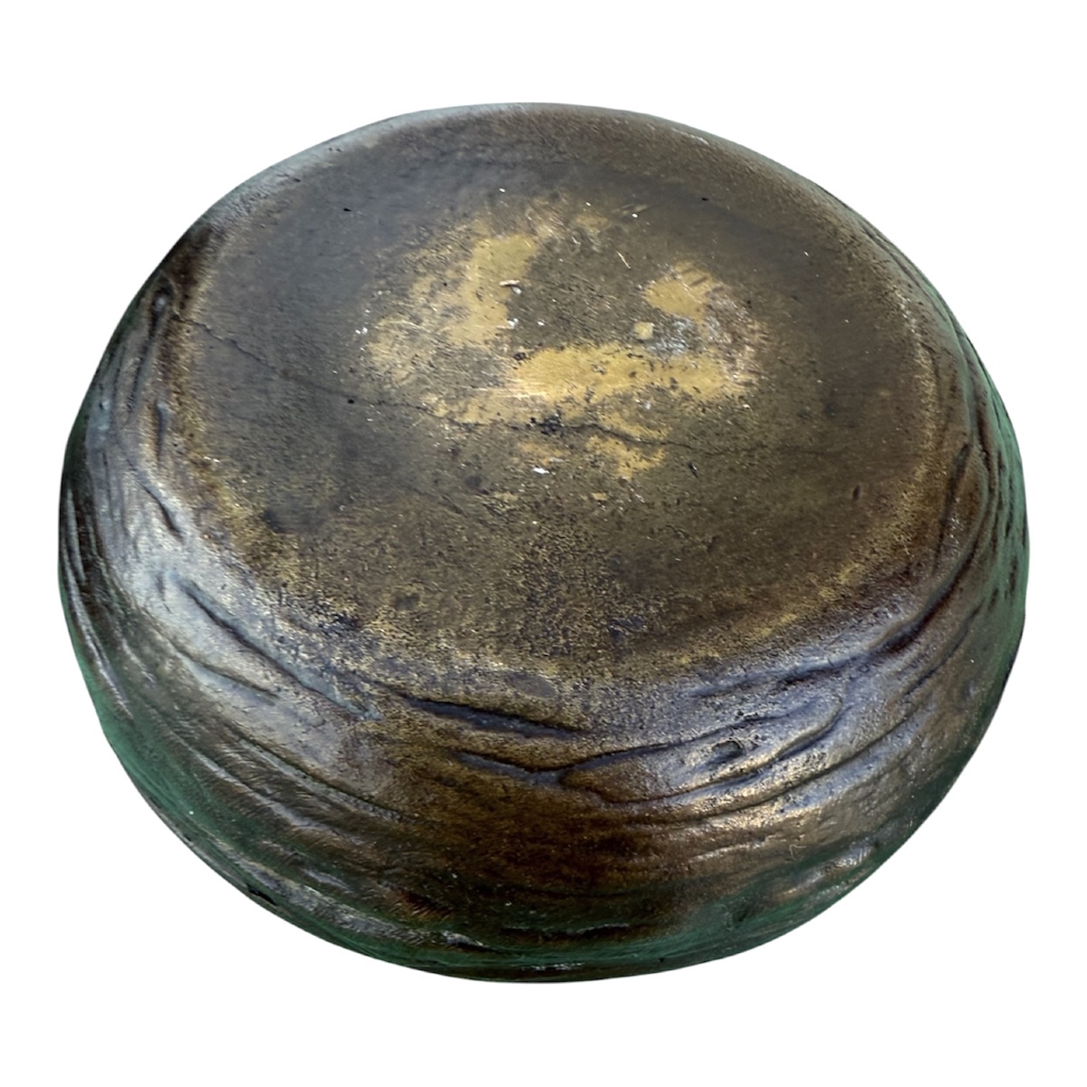 19th-century Bronze Jewelry Box, “bird On Its Nest”-photo-1