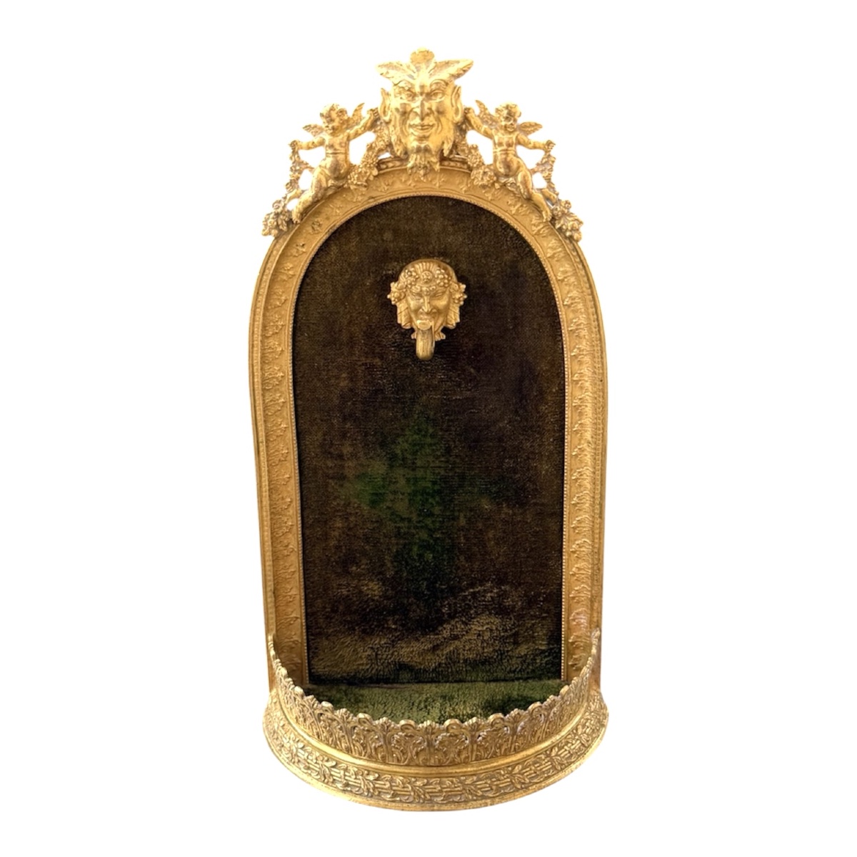 Porte-Montre en Bronze Doré d'époque NapoléonIII-photo-2