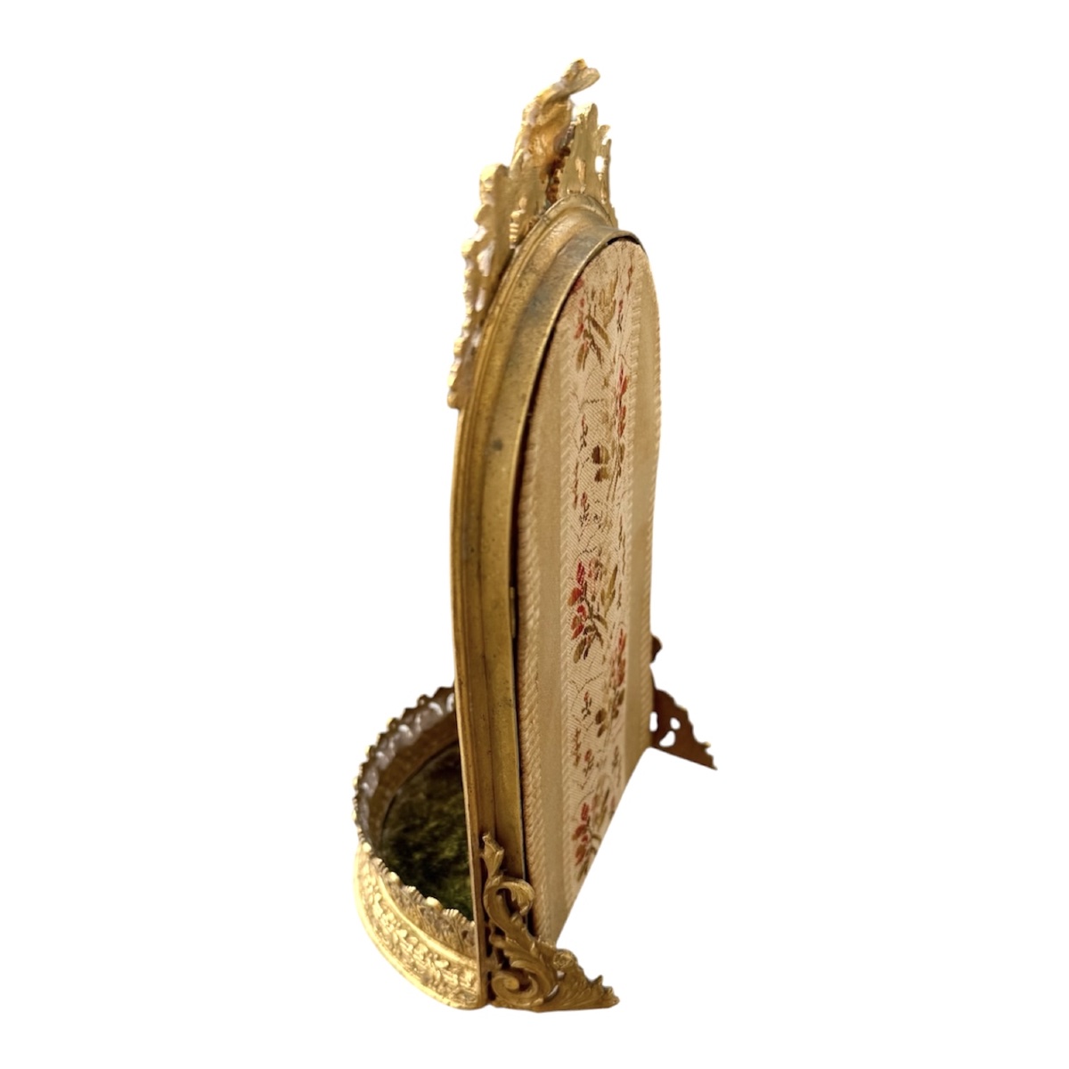 Porte-Montre en Bronze Doré d'époque NapoléonIII-photo-4