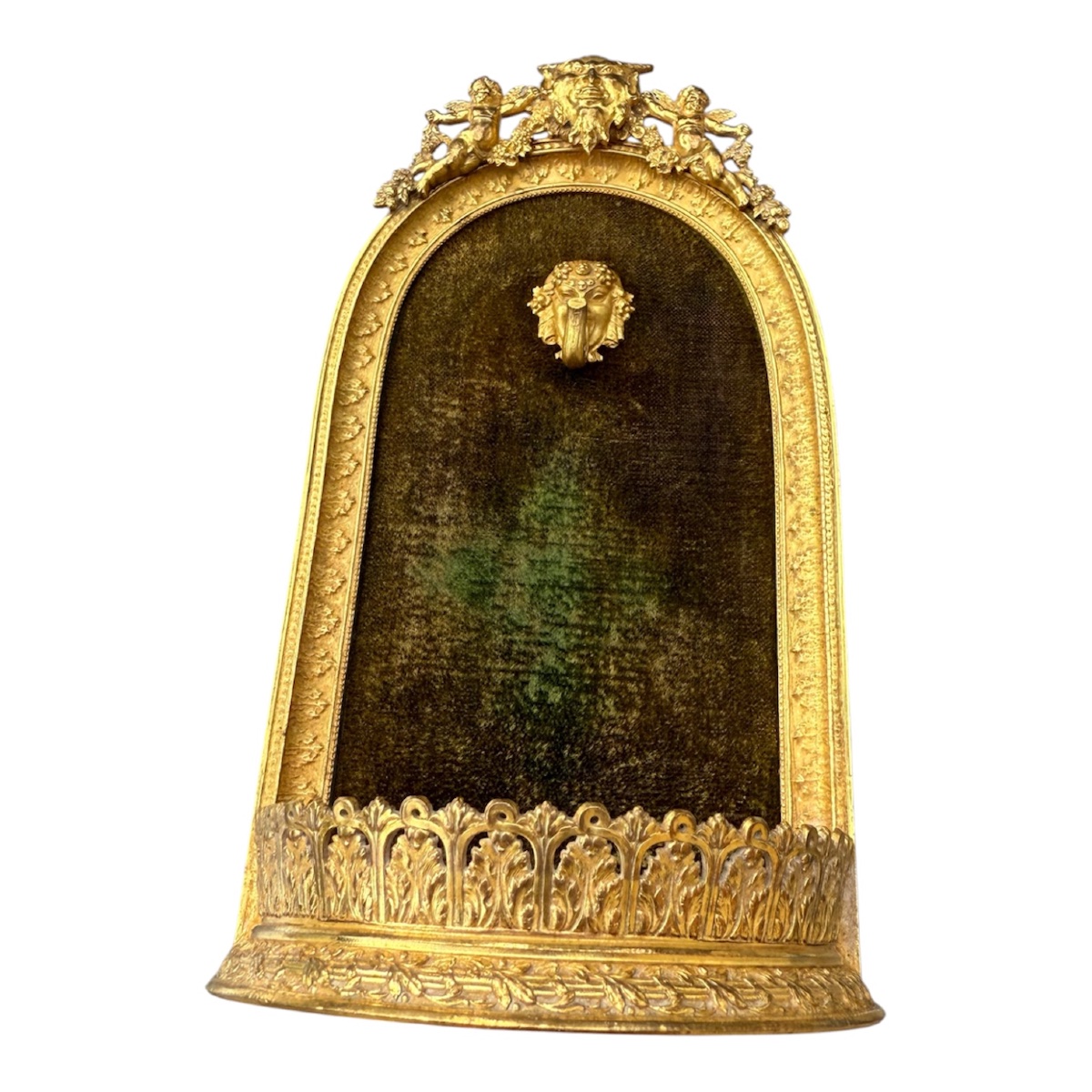 Porte-Montre en Bronze Doré d'époque NapoléonIII-photo-5
