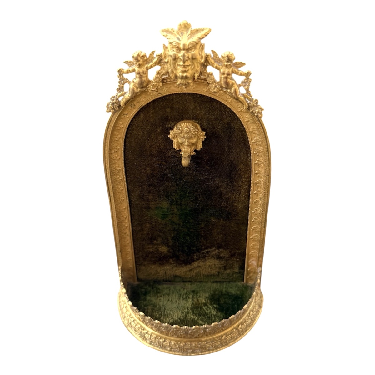 Porte-Montre en Bronze Doré d'époque NapoléonIII