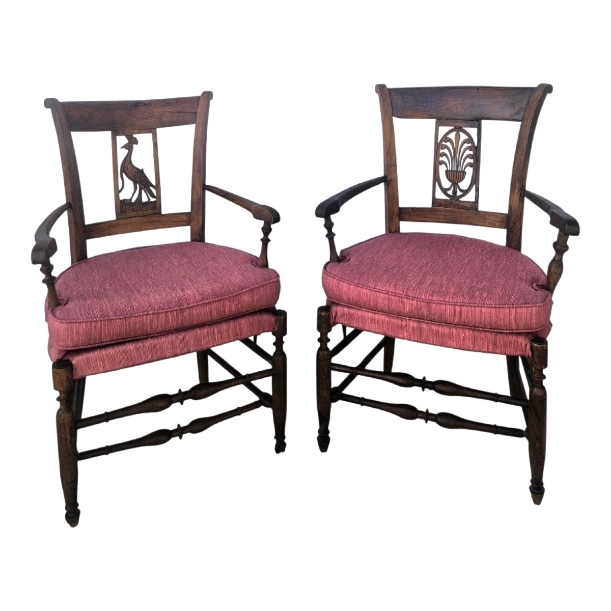 Paire de fauteuils provençaux époque Directoire 