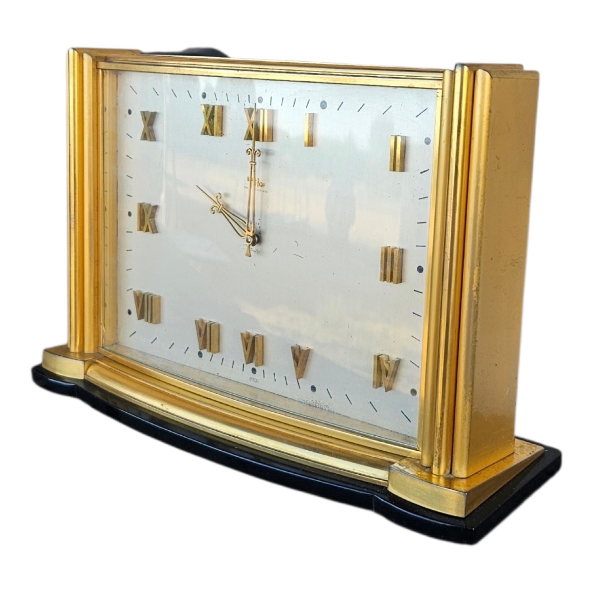 Imhof Table Clock – Art Deco / Vintage Style, Swiss Made