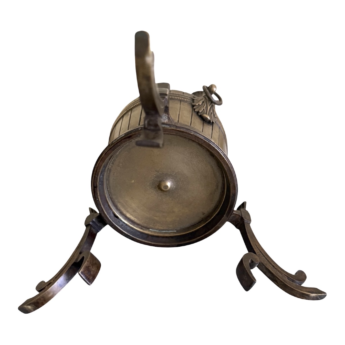 19th-century Bronze Inkwell And Writing Desk-photo-1
