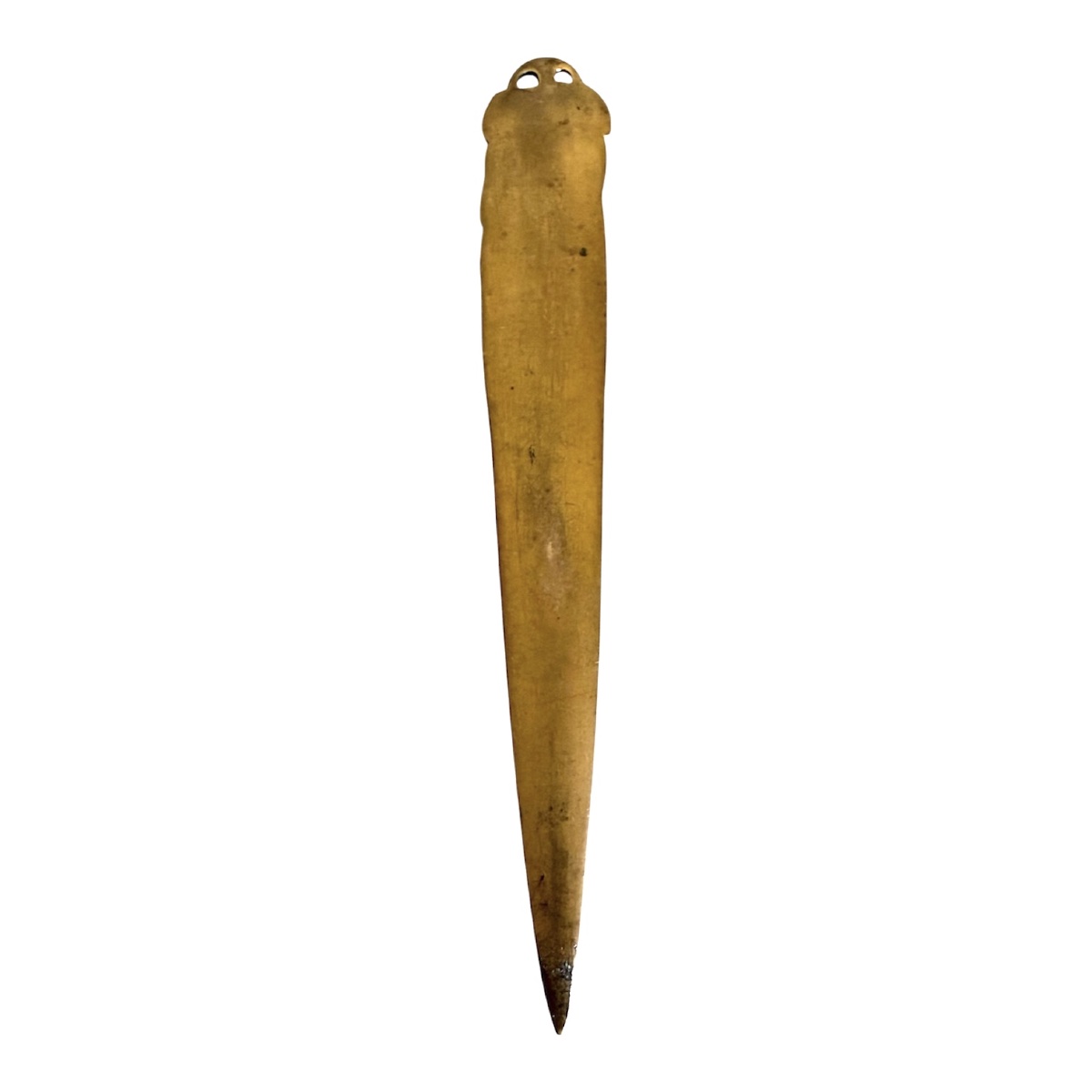 Art Nouveau Gilded Bronze Letter Opener - Signed C. Charles -photo-2