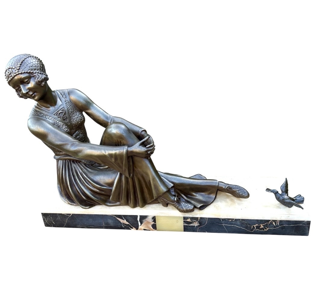 Large Art Déco Sculpture -photo-3