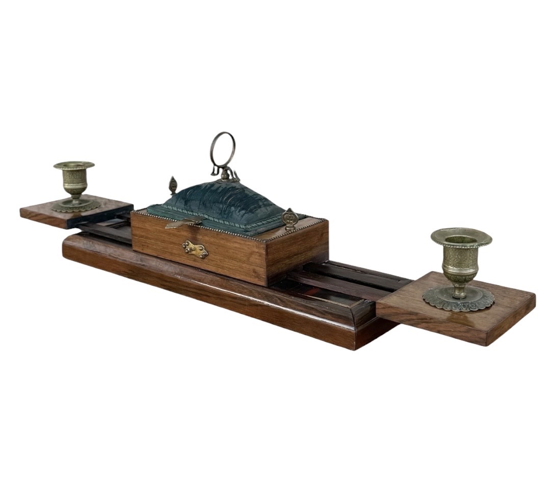 Coffret Napoléon III avec bougeoirs mobiles intégrés-photo-2