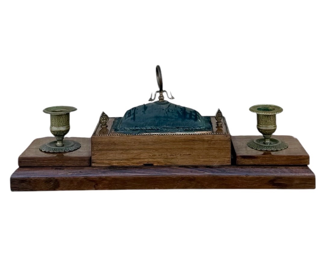 Coffret Napoléon III avec bougeoirs mobiles intégrés-photo-3