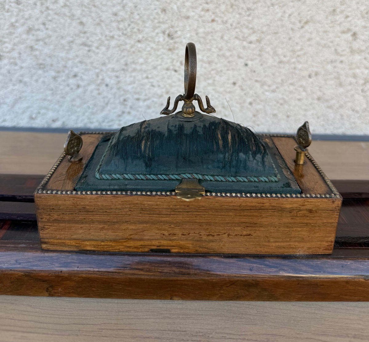 Coffret Napoléon III avec bougeoirs mobiles intégrés-photo-1