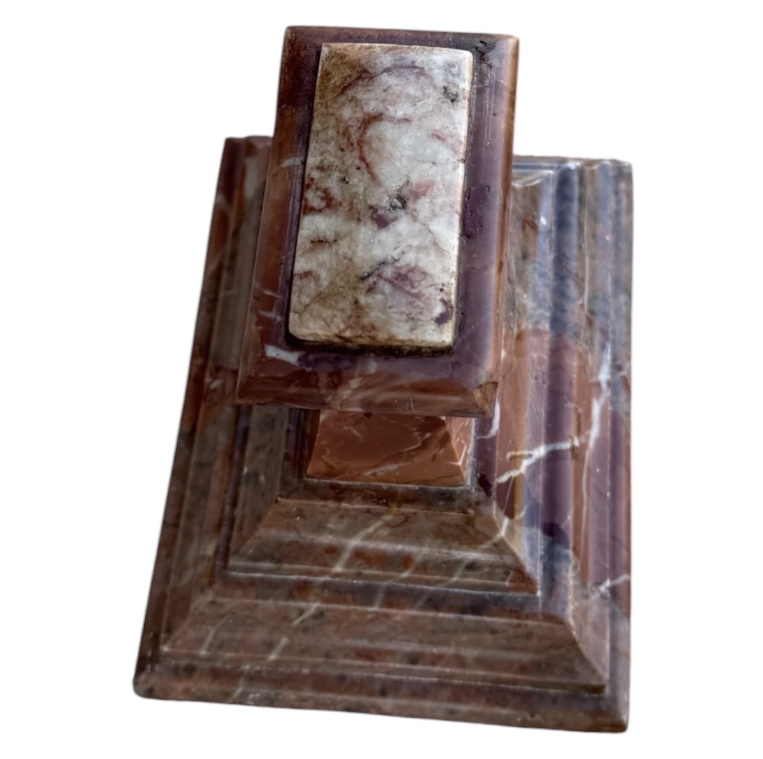 Veined Marble Paper  18th Century  Curiosity Item-photo-2