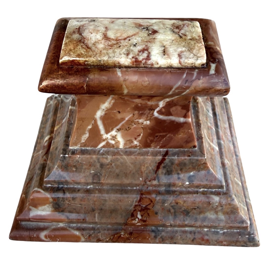 Veined Marble Paper  18th Century  Curiosity Item-photo-3