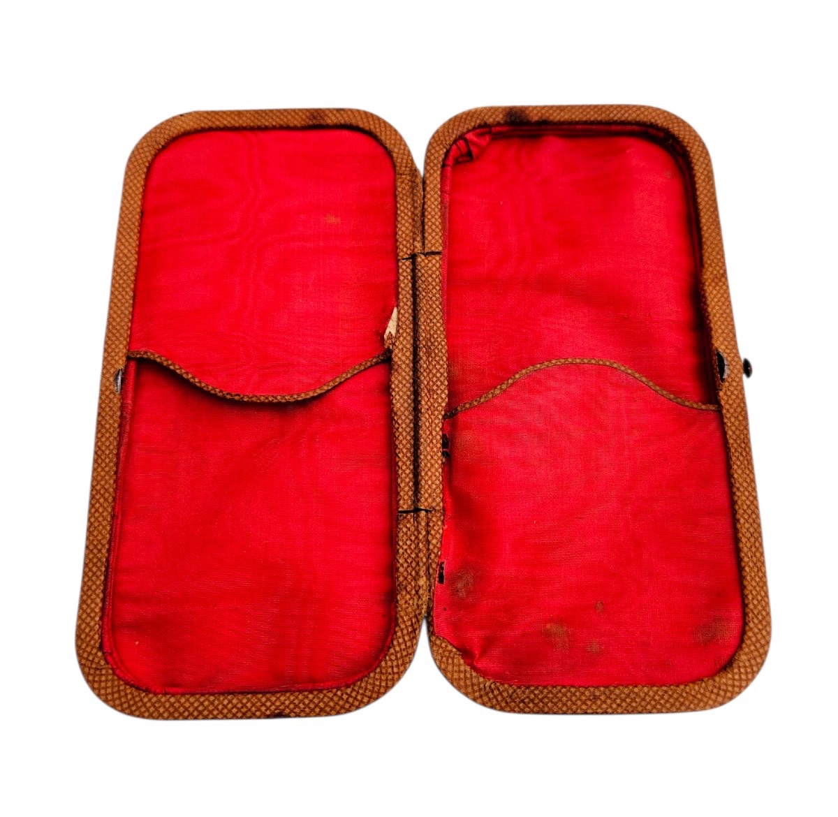Étui  en écaille de tortue piqué d’or, époque Napoléon III, XIXᵉ sièc-photo-3