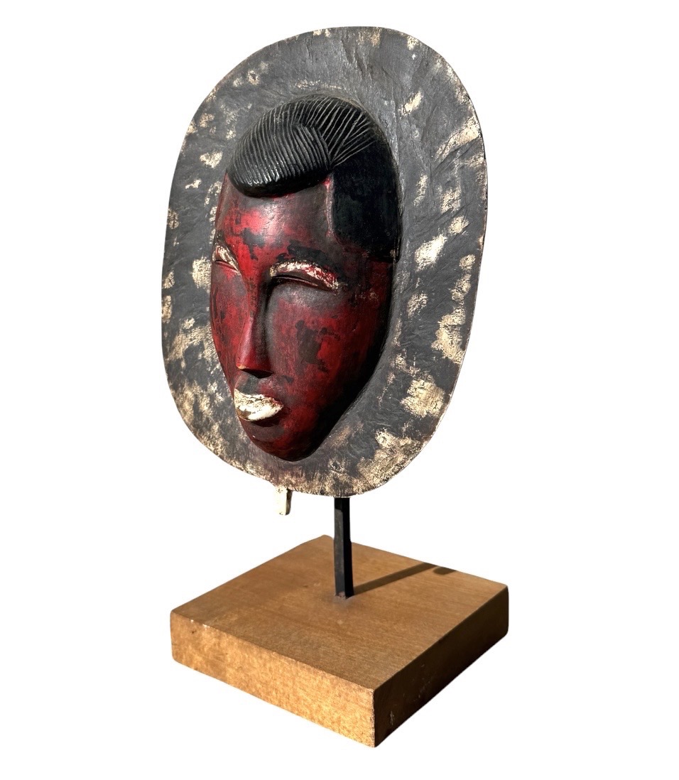 Masque africain de style Baoulé / Guro (Côte d’Ivoire)-photo-2