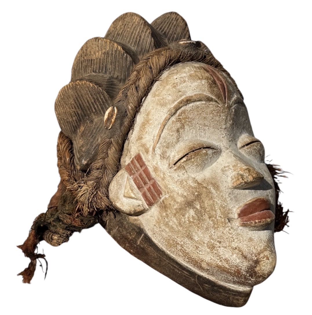 Masque africain de style Punu (Gabon)-photo-2