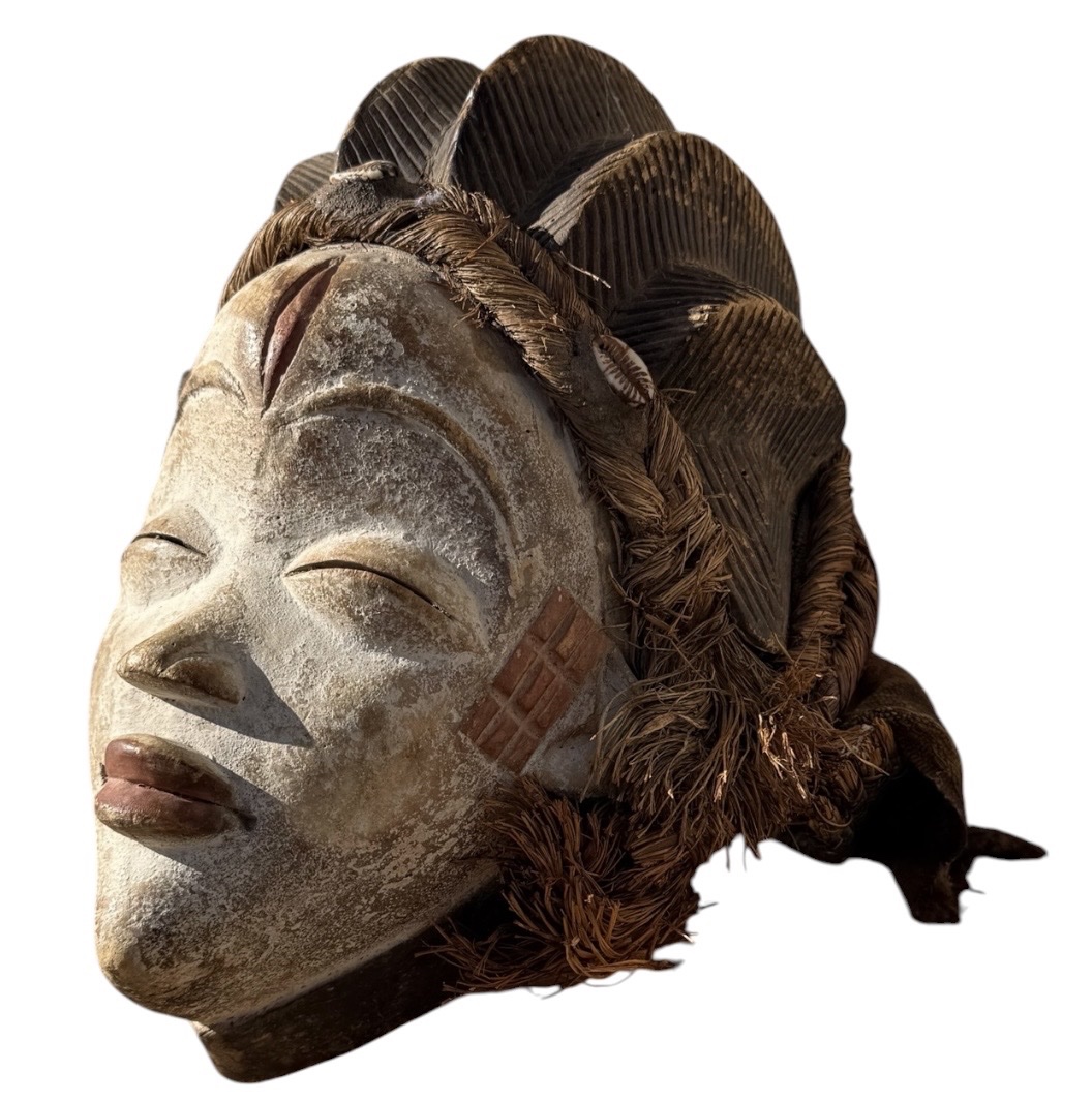 Masque africain de style Punu (Gabon)-photo-3