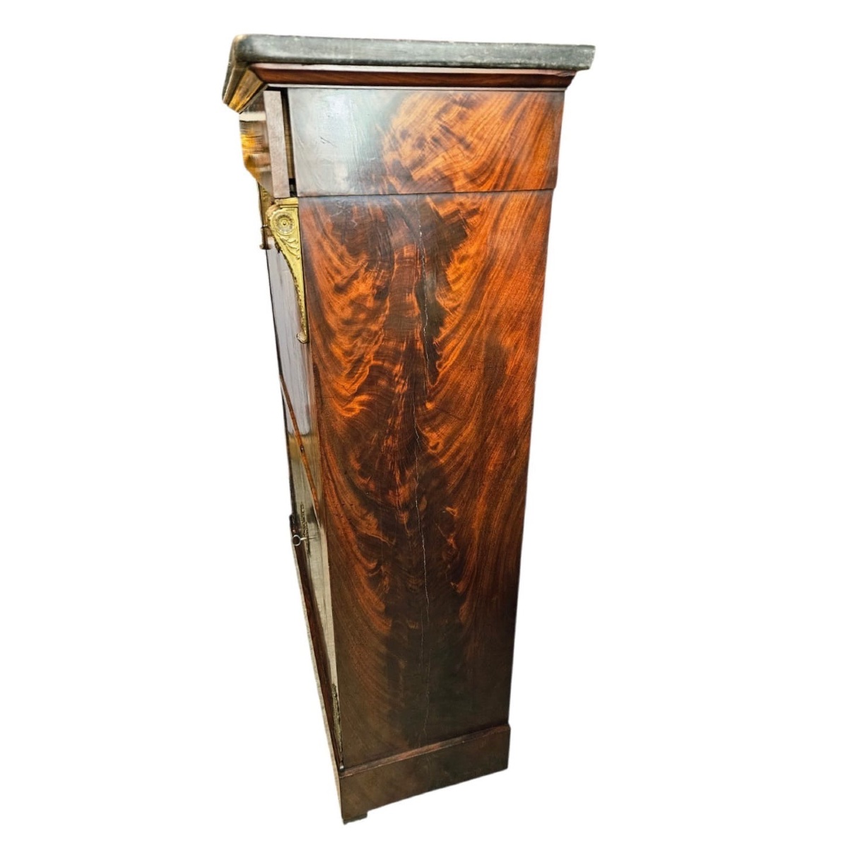 Counterweighted Secretary Desk & Mercury-gilded Bronze, Circa 1820 -photo-4