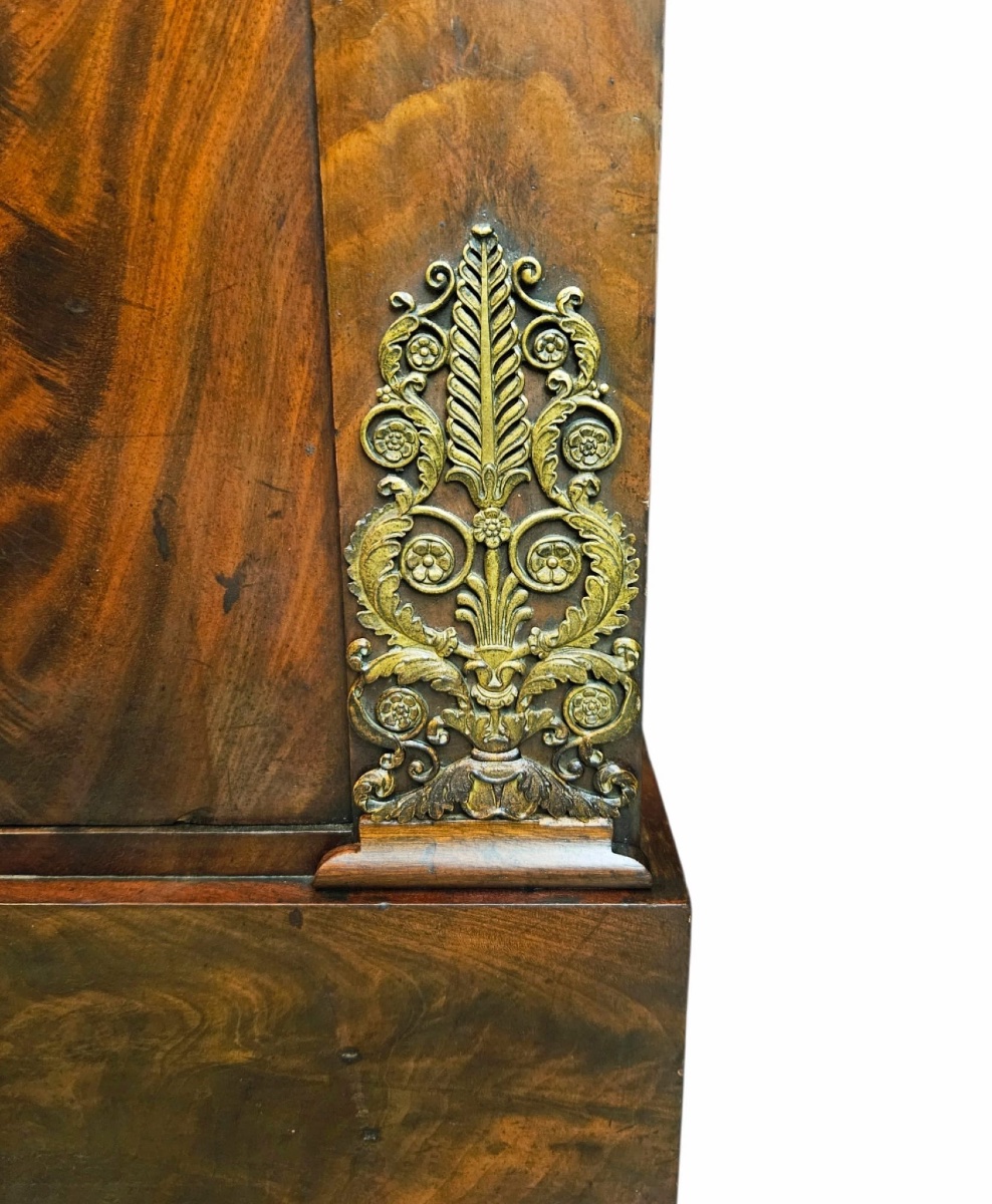 Counterweighted Secretary Desk & Mercury-gilded Bronze, Circa 1820 -photo-5