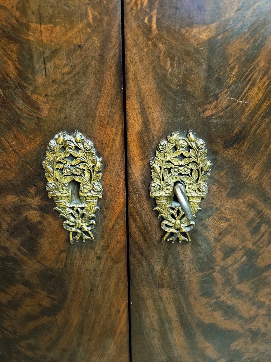 Counterweighted Secretary Desk & Mercury-gilded Bronze, Circa 1820 -photo-7