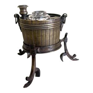Encrier Écritoire en Bronze époque XIXe Siècle