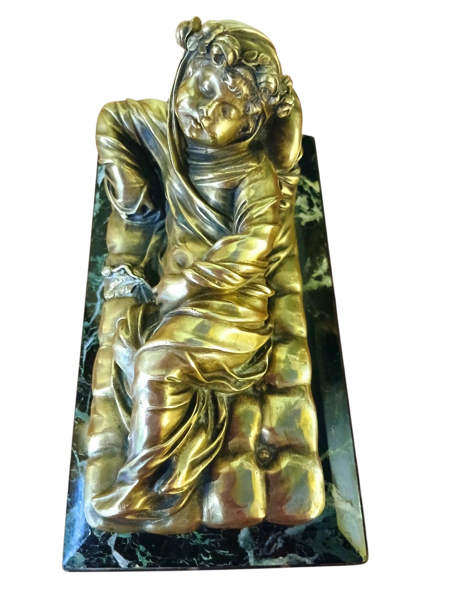 Cherub In Bronze-photo-2