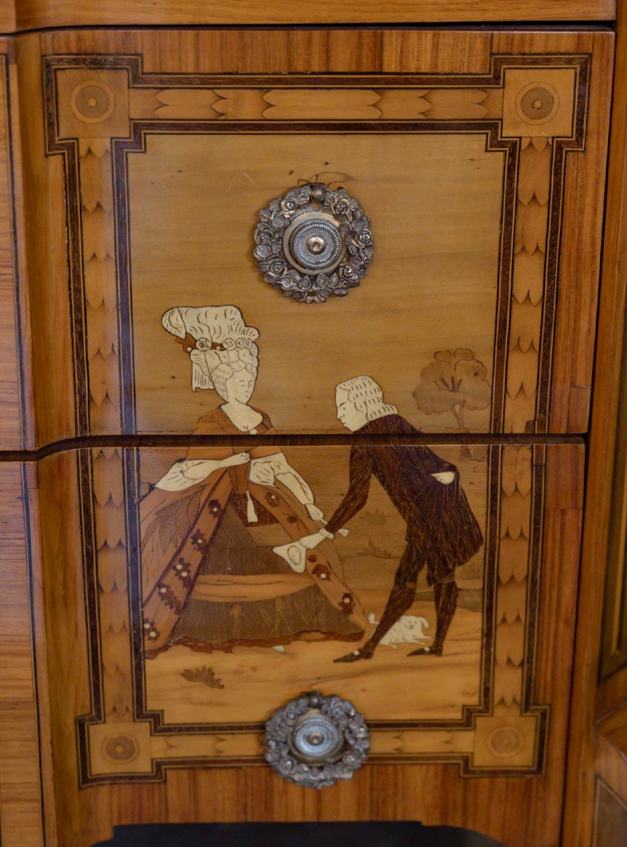 Transitional Style Chest Of Drawers-photo-1