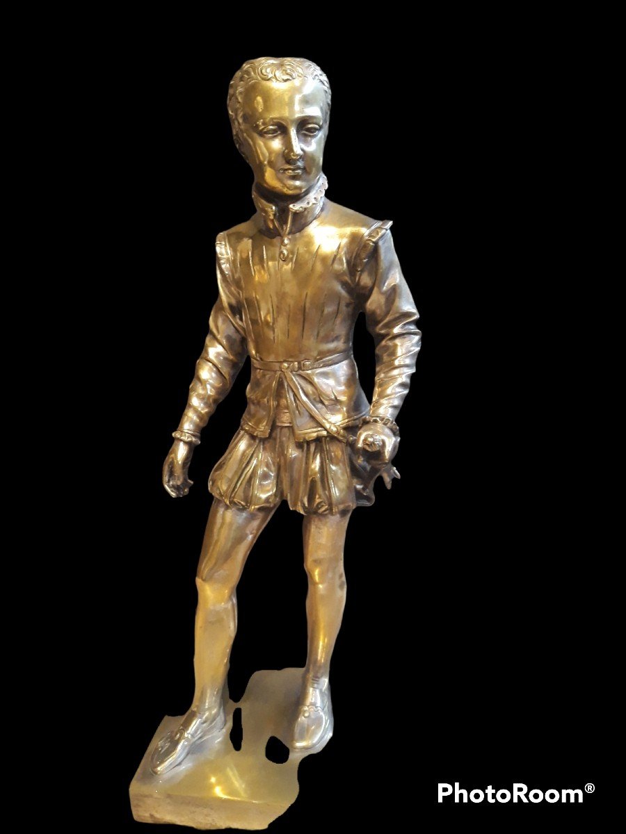 Bronze d'Henri  4 Enfant-photo-7