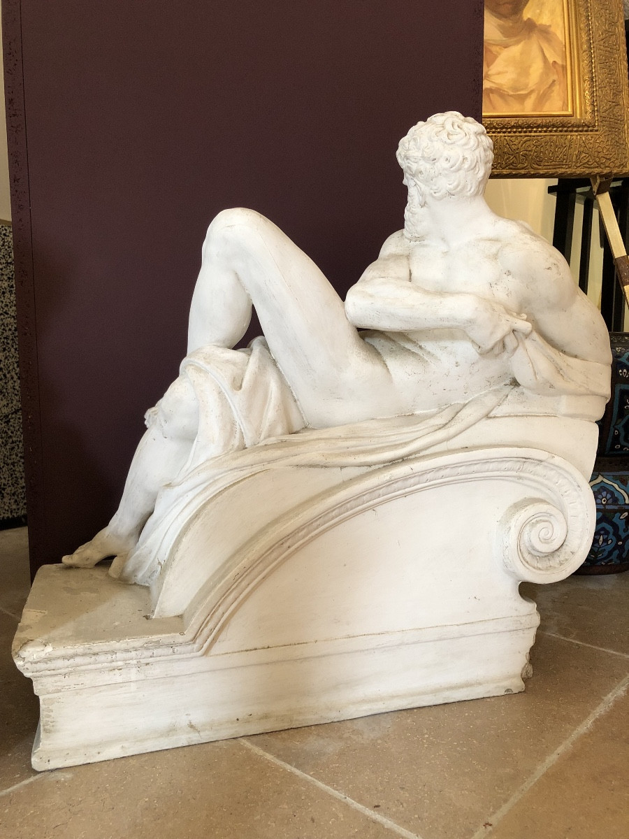 Plaster Allegories From The Tomb Of Lorenzo De Medici -photo-3