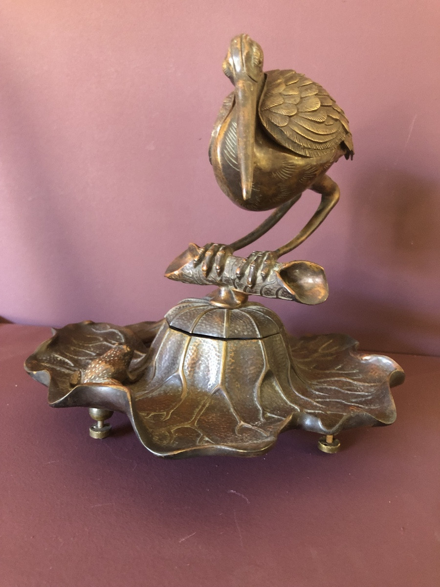 Nécessaire de bureau japonais époque Meiji-photo-2