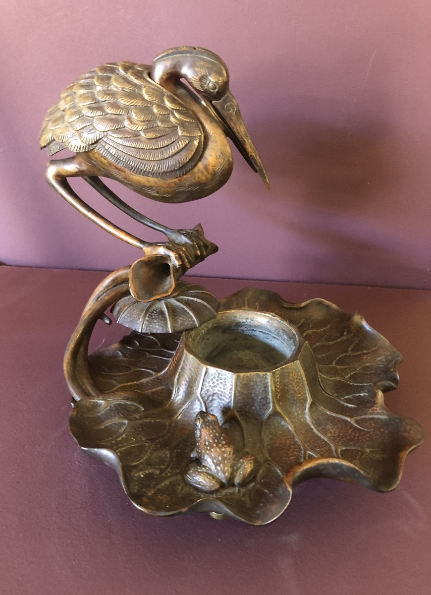 Nécessaire de bureau japonais époque Meiji-photo-3