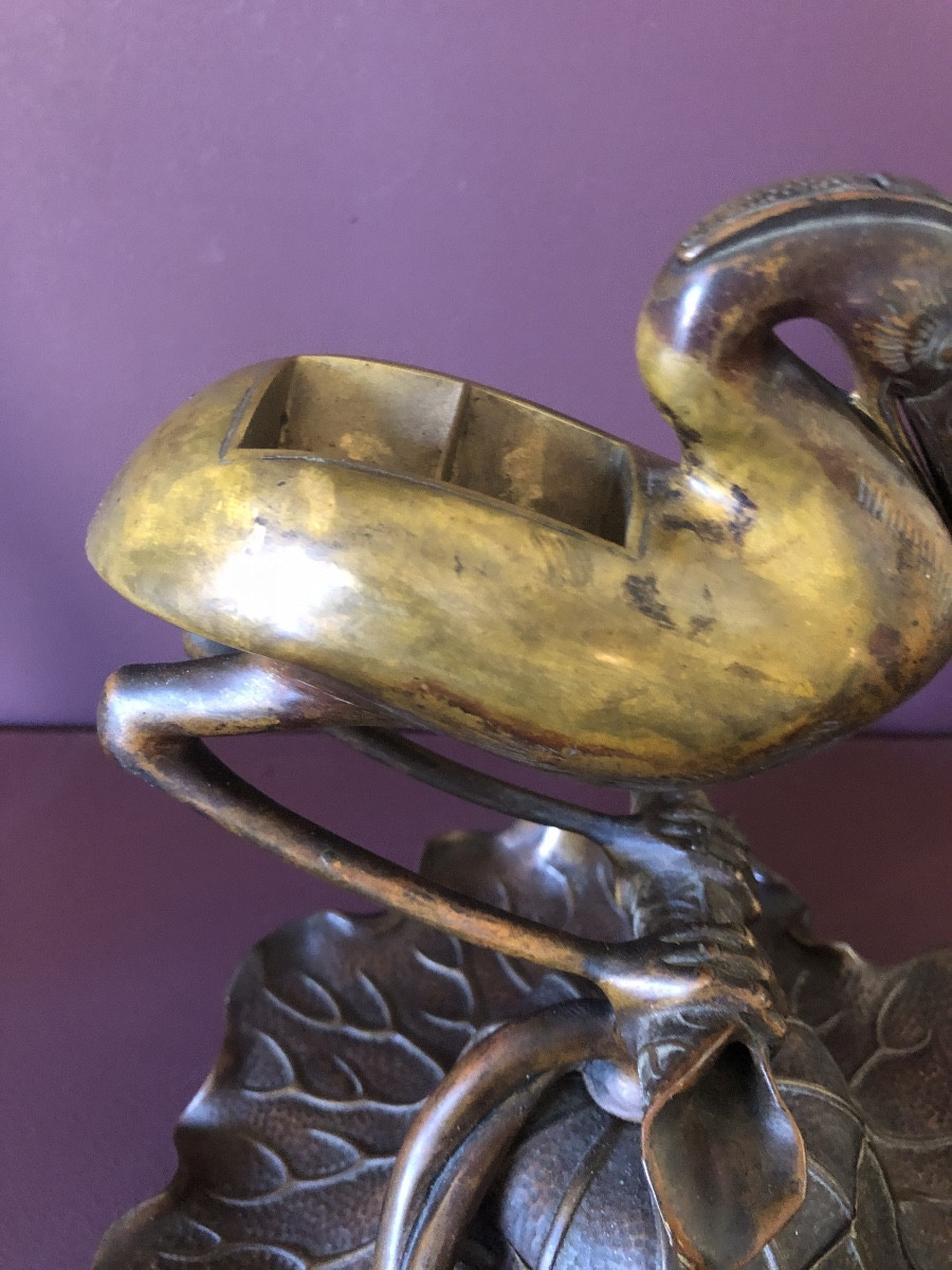 Nécessaire de bureau japonais époque Meiji-photo-4