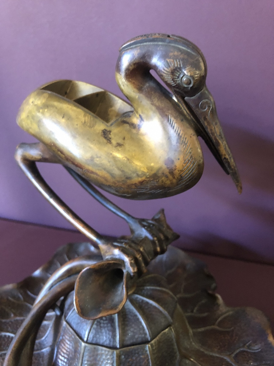 Nécessaire de bureau japonais époque Meiji-photo-1