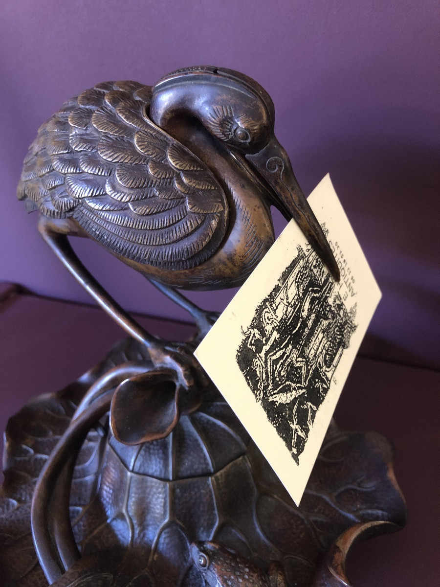 Nécessaire de bureau japonais époque Meiji-photo-3