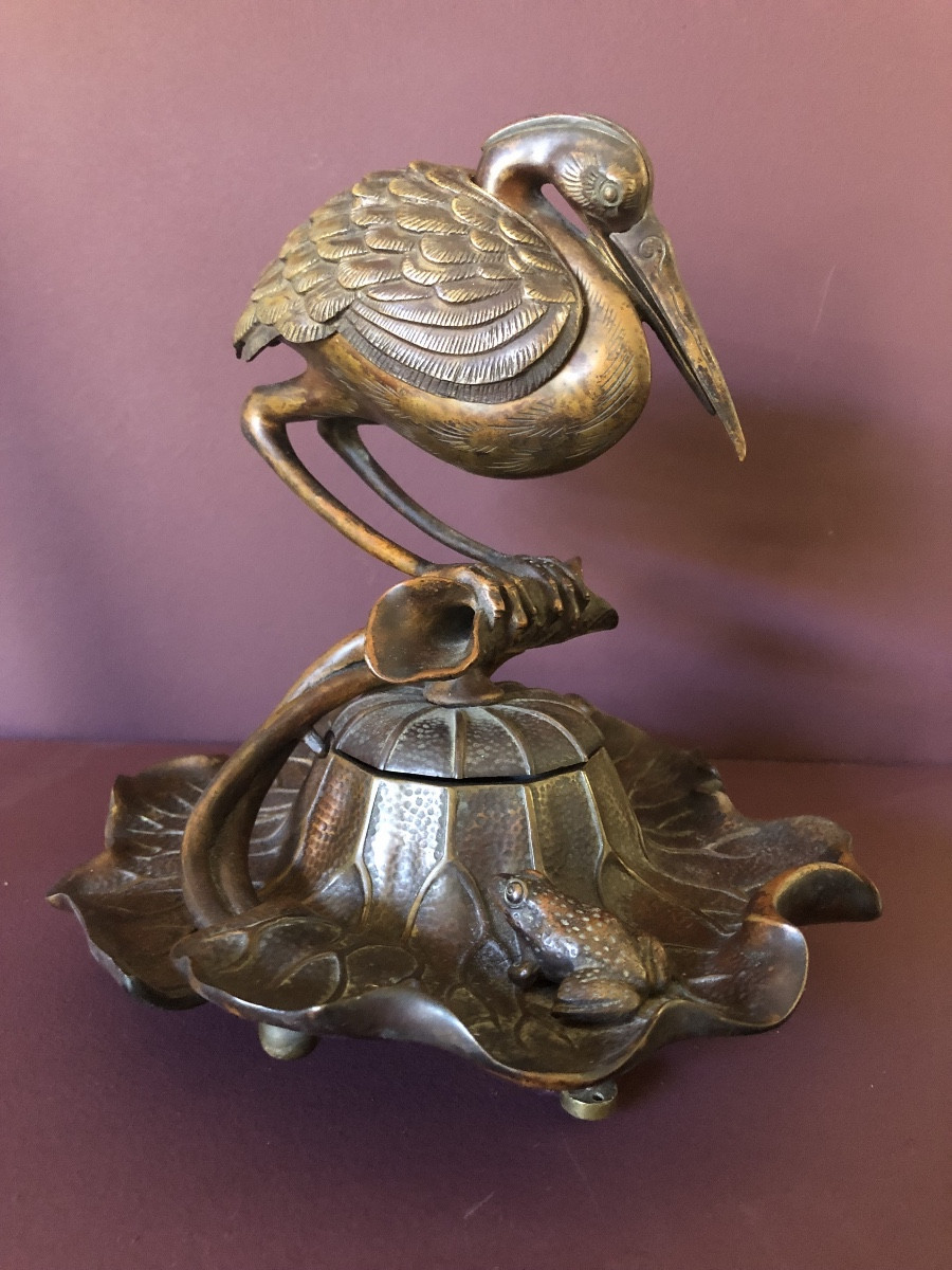 Nécessaire de bureau japonais époque Meiji