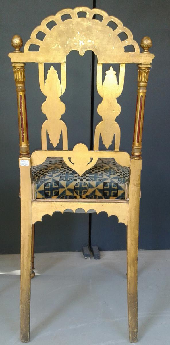Chaises Russes polychromes -photo-1