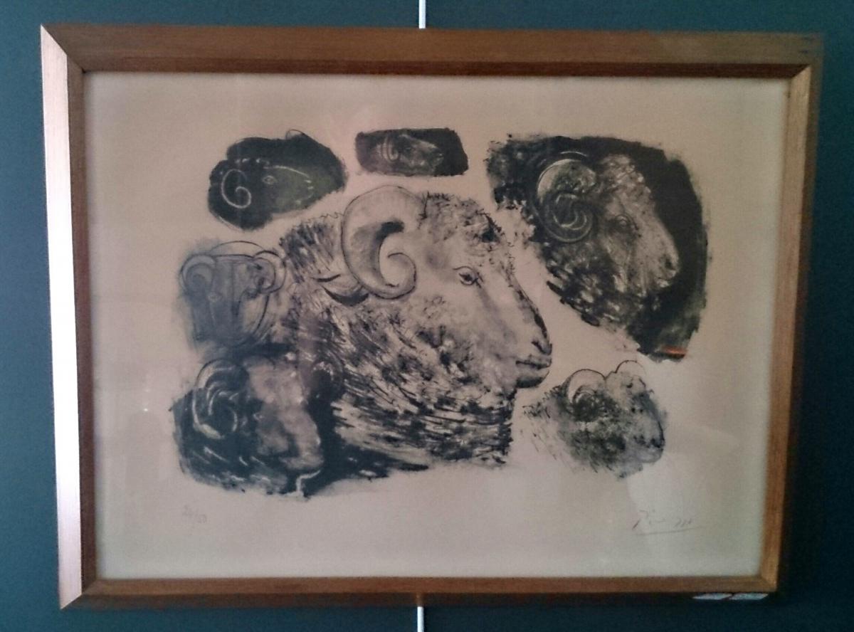 Picasso Têtes De Béliers 